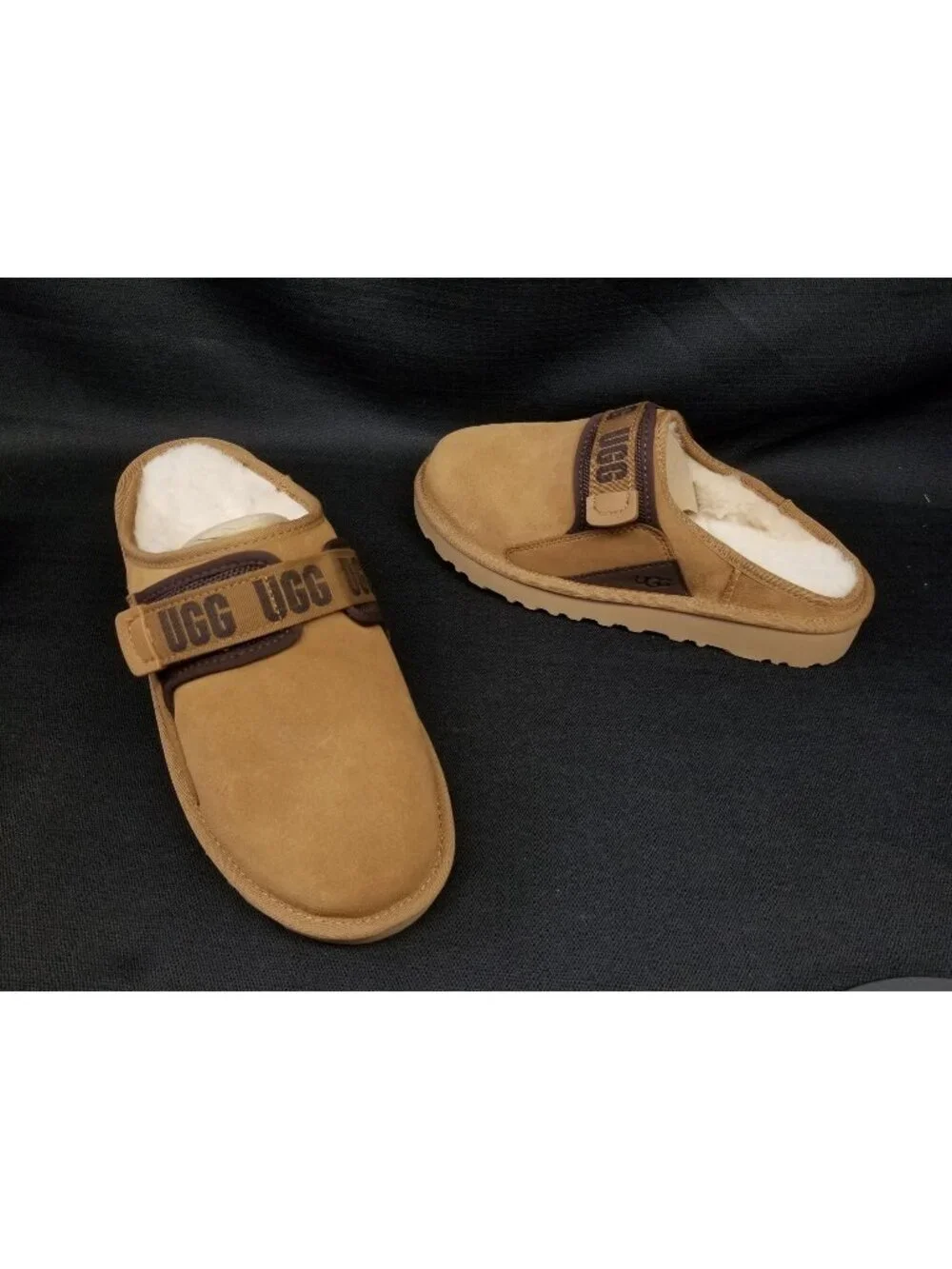 UGG Men's Dune Slip-On Suede Chestnut Size 8 NEW IN BOX!